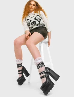 LAMODA Another Chunky Platform Heels< Plattform