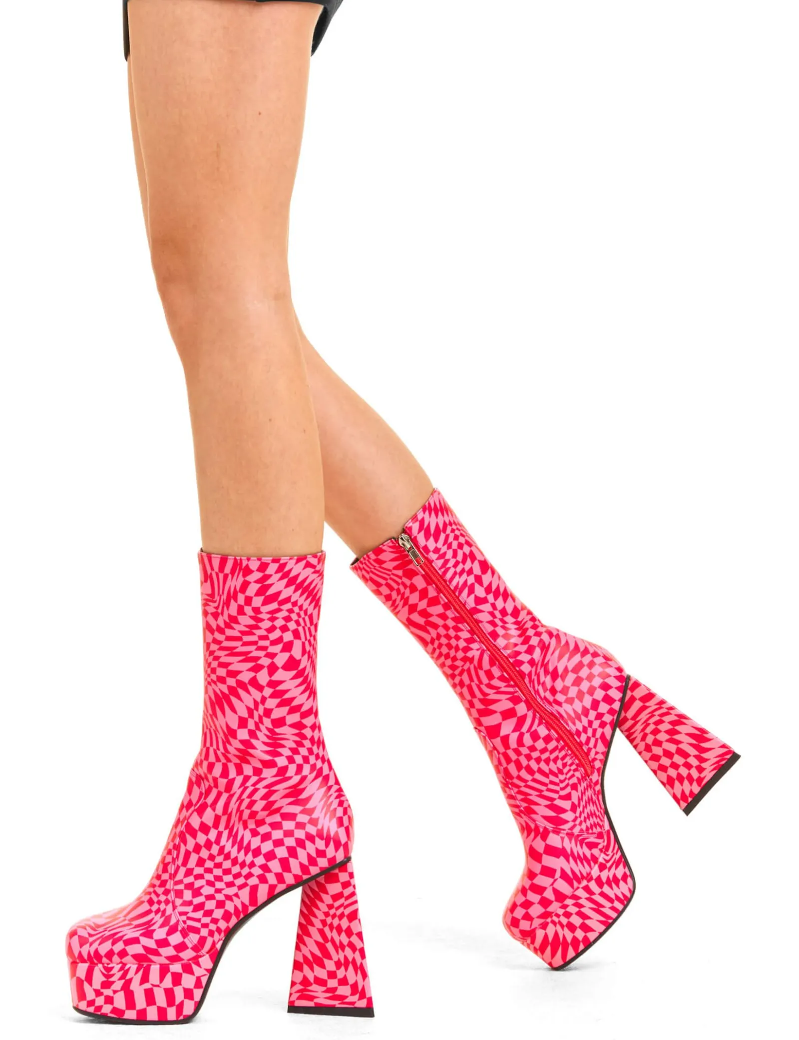 lamodawebsite Another Realm Platform Ankle Boots< Knochel