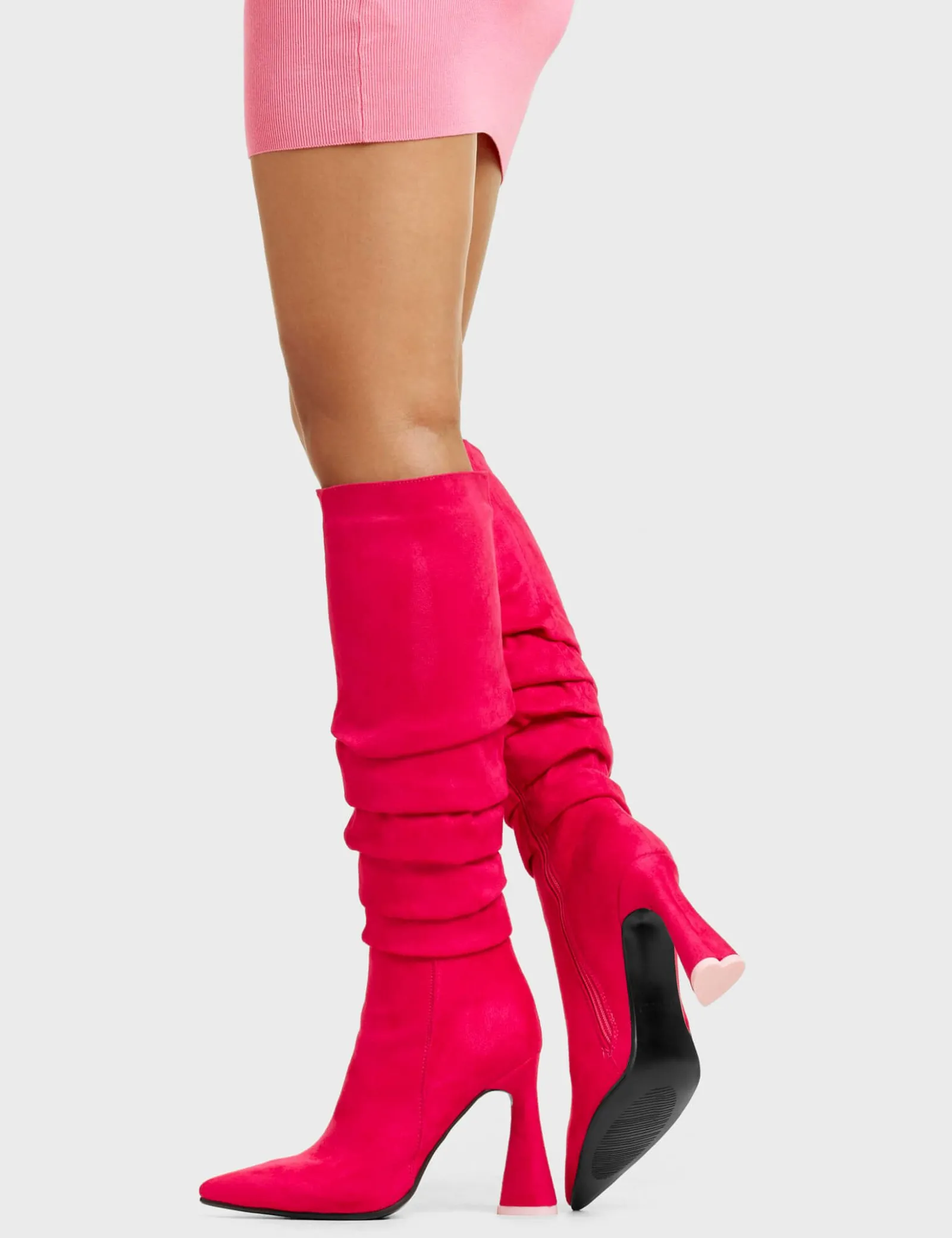LAMODA Atomic Platform Knee High Boots< Kniehoch