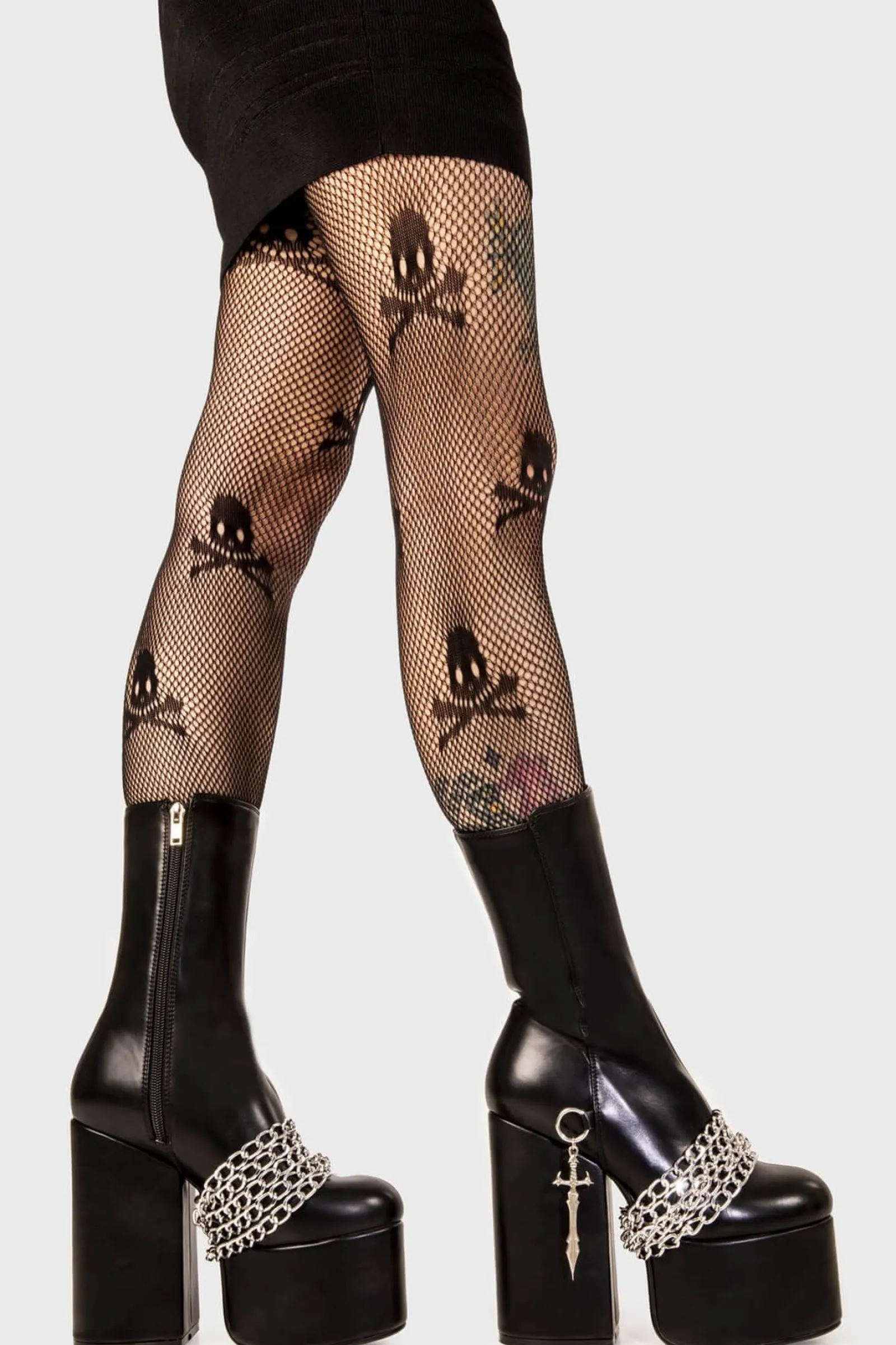 lamodawebsite Awkward Lies Platform Ankle Boots< Knochel