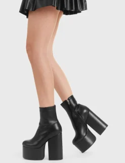 lamodawebsite Bubblegum Platform Ankle Boots< Knochel