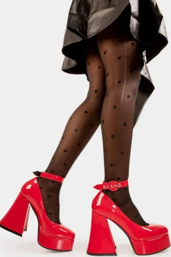 lamodawebsite Build Me Up Platform Heels< Plattform