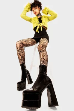 lamodawebsite Cassette Platform Ankle Boots< Knochel