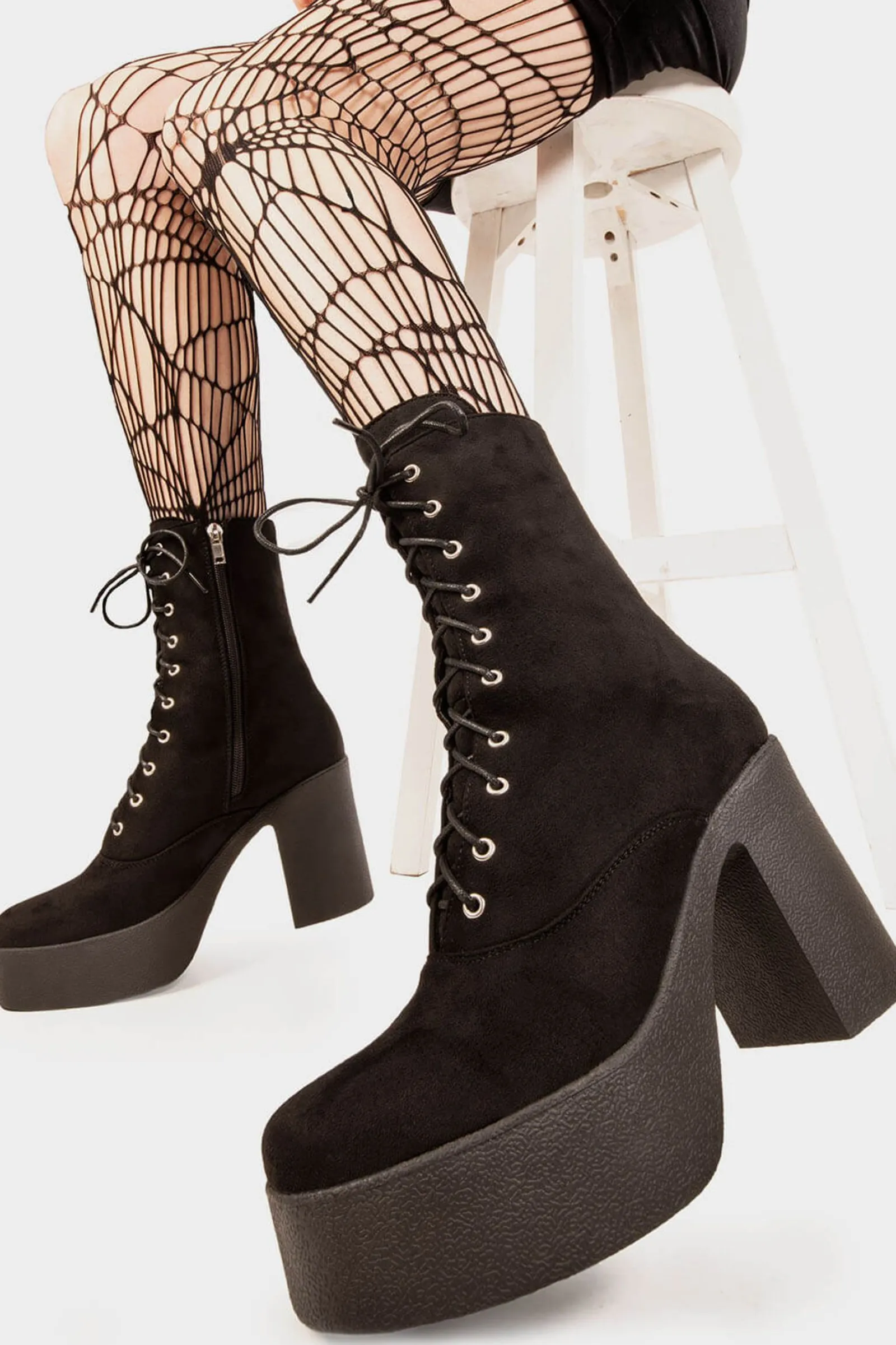 lamodawebsite Child'S Play Platform Ankle Boots< Knochel