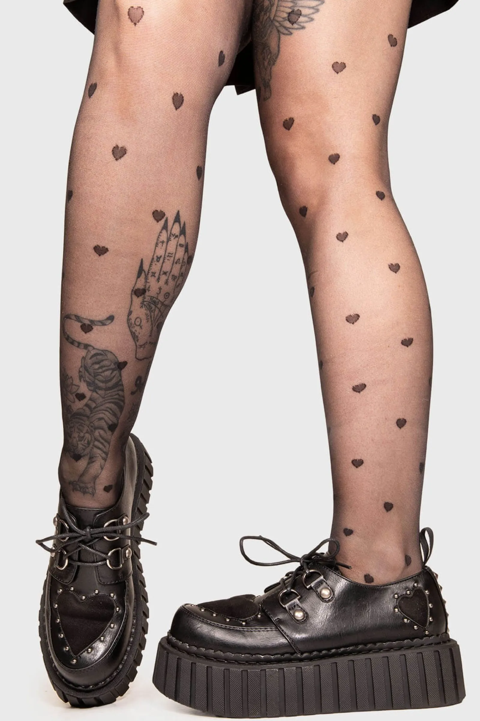lamodawebsite Cryptic Love Chunky Creeper Shoes< Chunky