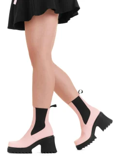 lamodawebsite Elevate Chunky Platform Ankle Boots< Knochel