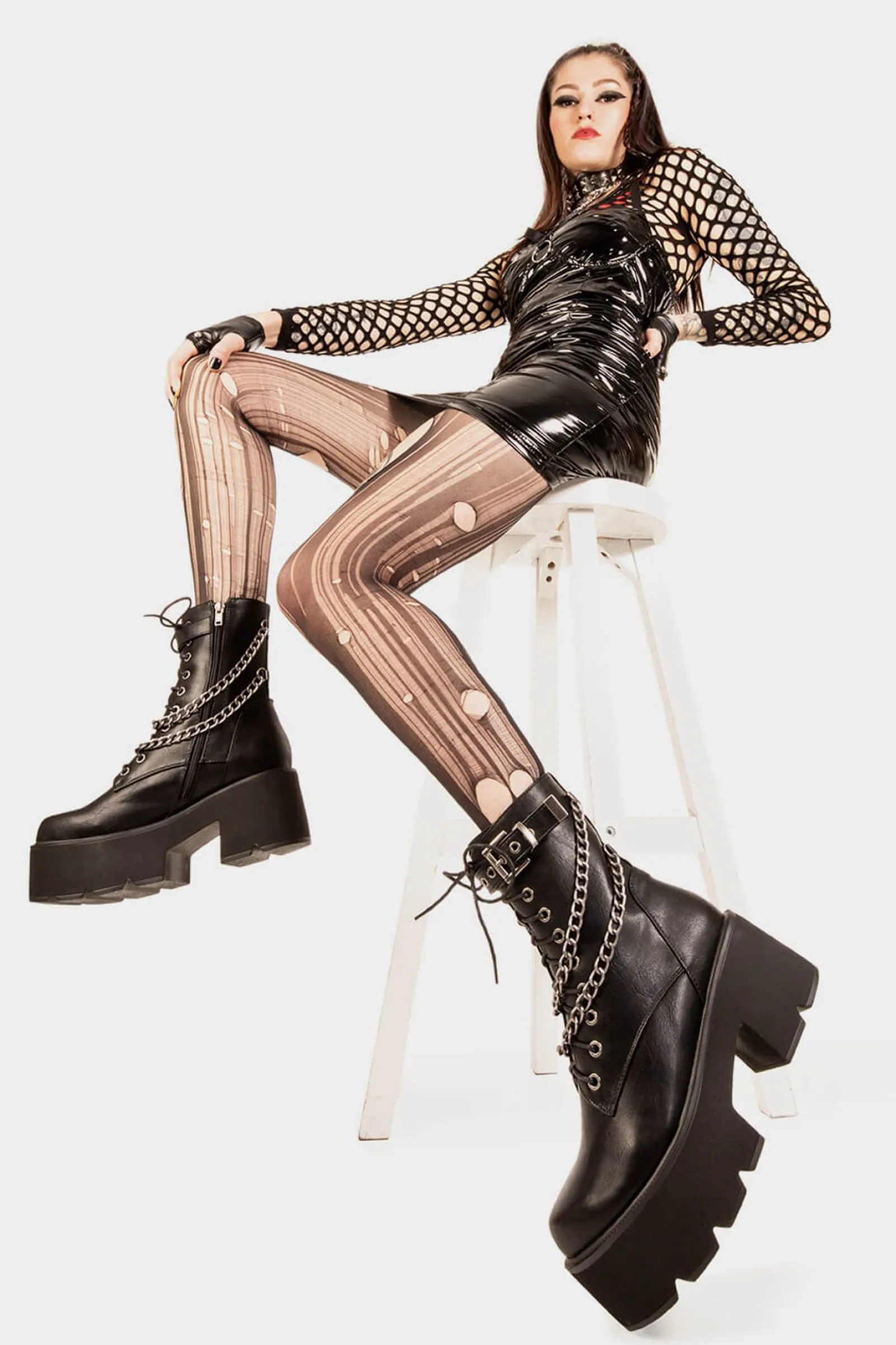 lamodawebsite Flip The Switch Chunky Platform Boots< Chunky