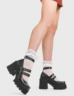 LAMODA Freestyle Chunky Mary Jane Shoes< Mary Janes