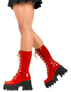 lamodawebsite Get Paid Chunky Platform Calf Boots< Kalb