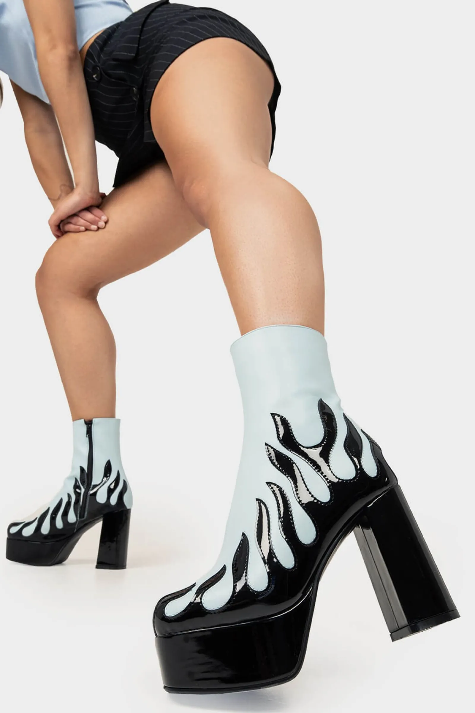 lamodawebsite High Voltage Platform Ankle Boots< Knochel