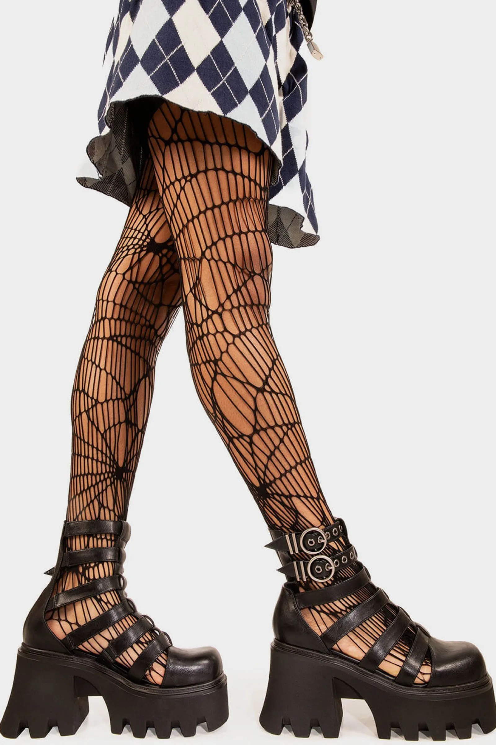 lamodawebsite Hypnotised Chunky Platform Ankle Boots< Knochel