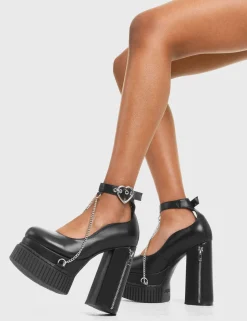 lamodawebsite I Wanna Be Creeper Platform Heels< Plattform