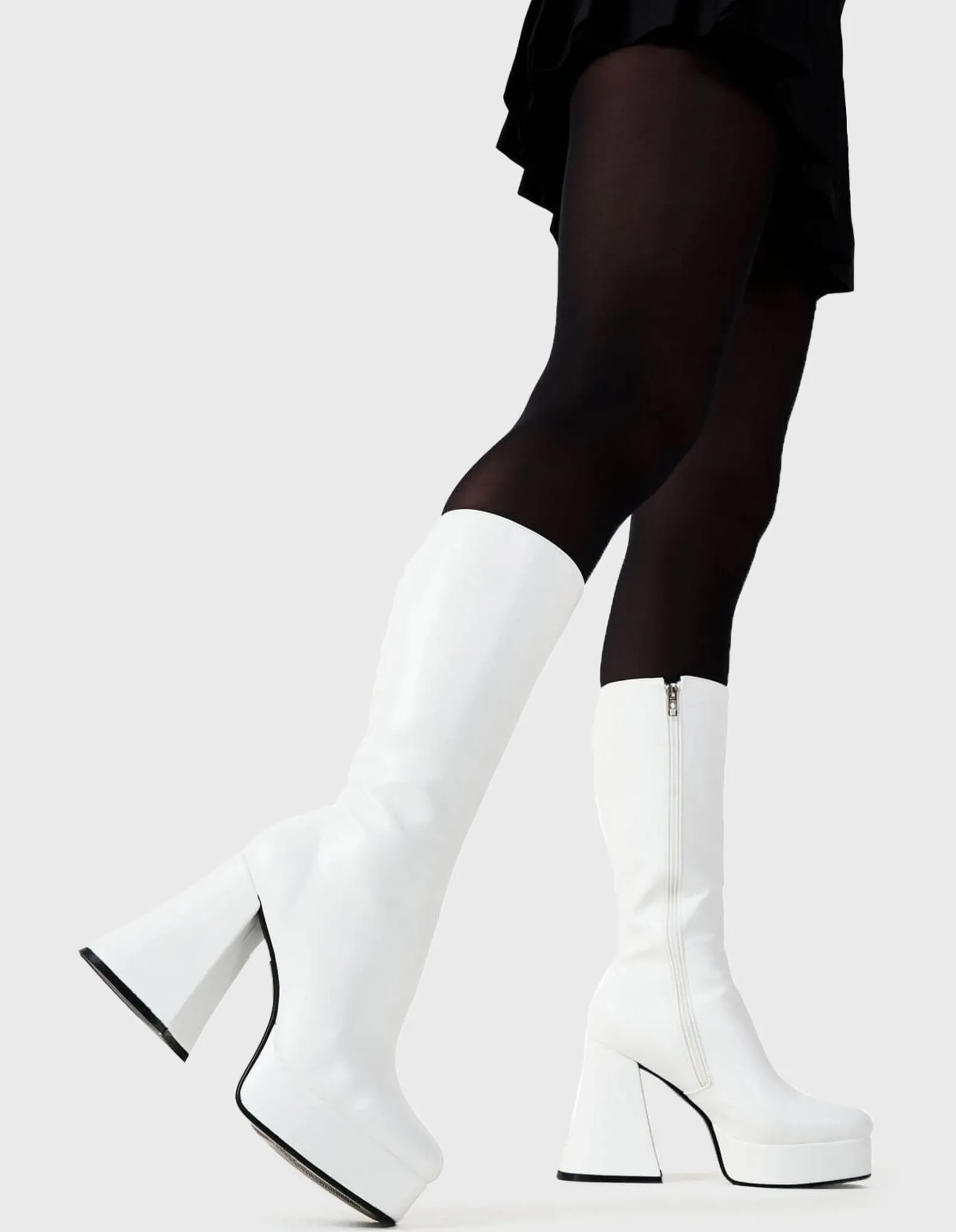 LAMODA Infatuation Platform Calf Boots< Kalb