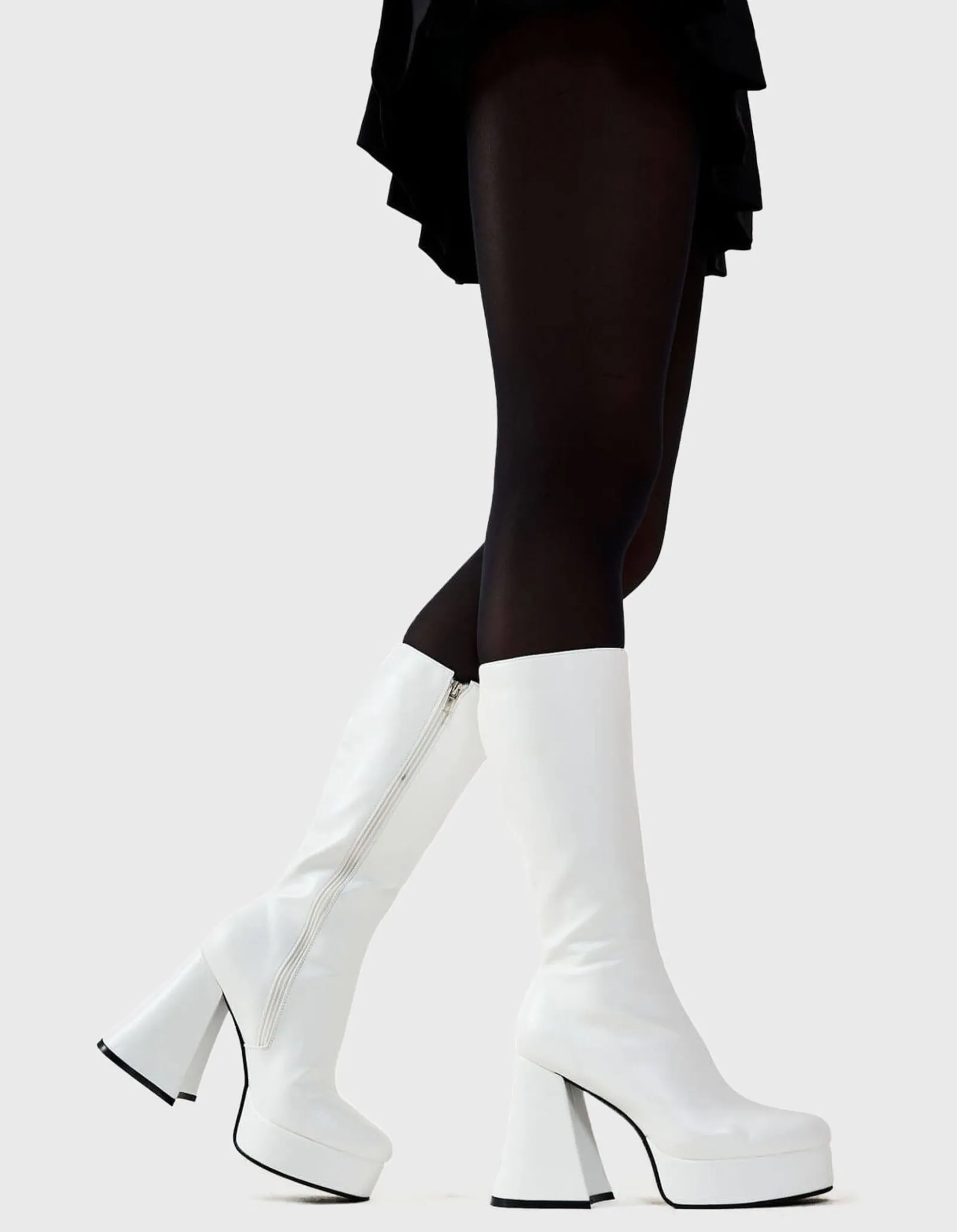 LAMODA Infatuation Platform Calf Boots< Kalb