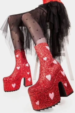 lamodawebsite Keeper Chunky Platform Ankle Boots< Knochel