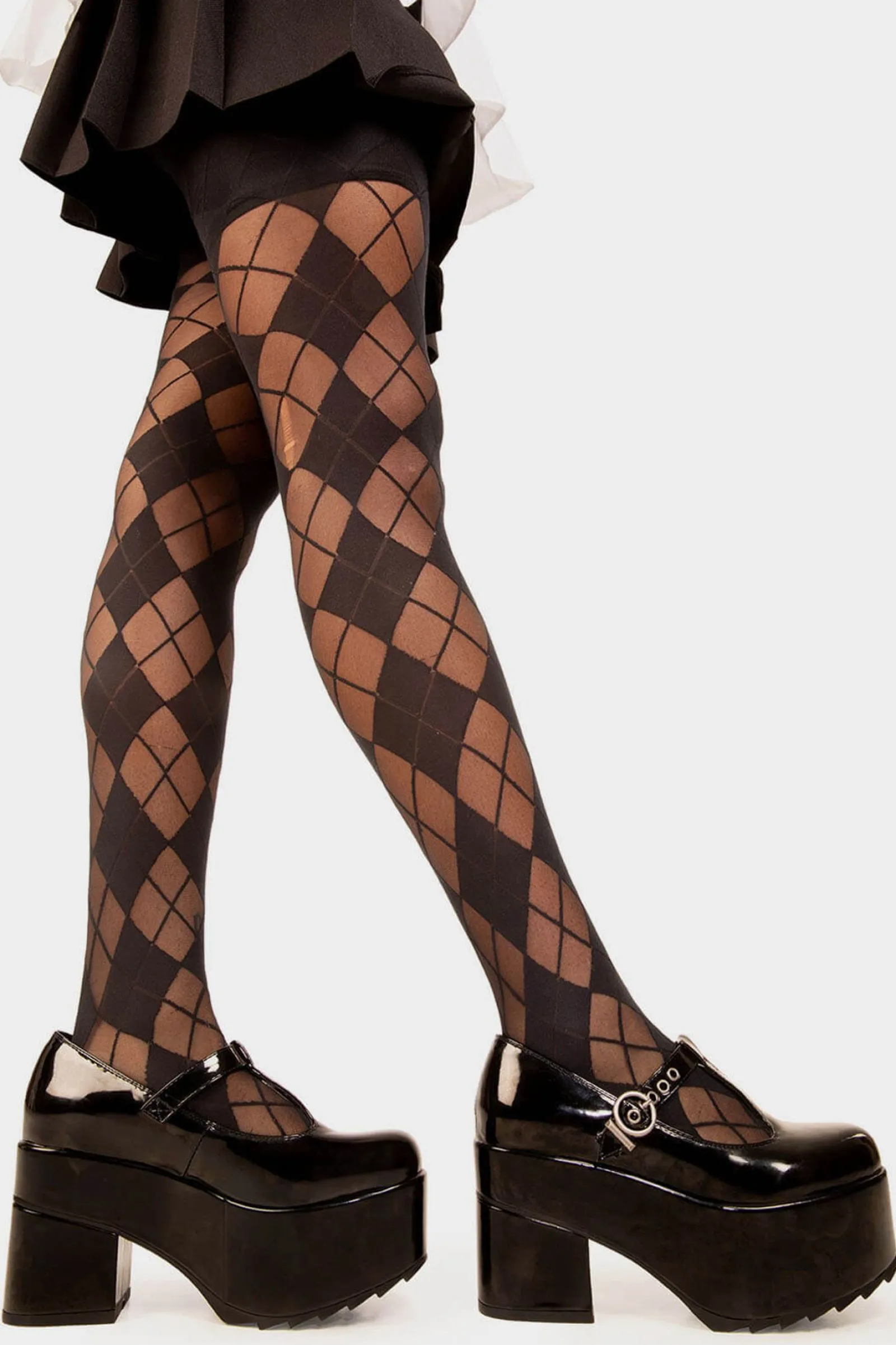 lamodawebsite Last Chance Chunky Platform Mary Jane Shoes< Chunky