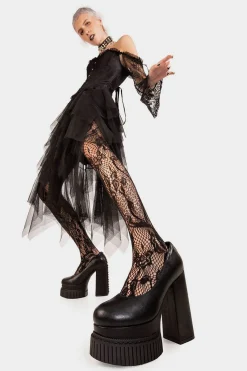 LAMODA Lyrical Creeper Platform Heels< Plattform