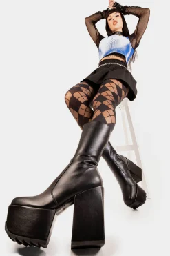 lamodawebsite Magnolia Chunky Platform Boots< Kalb