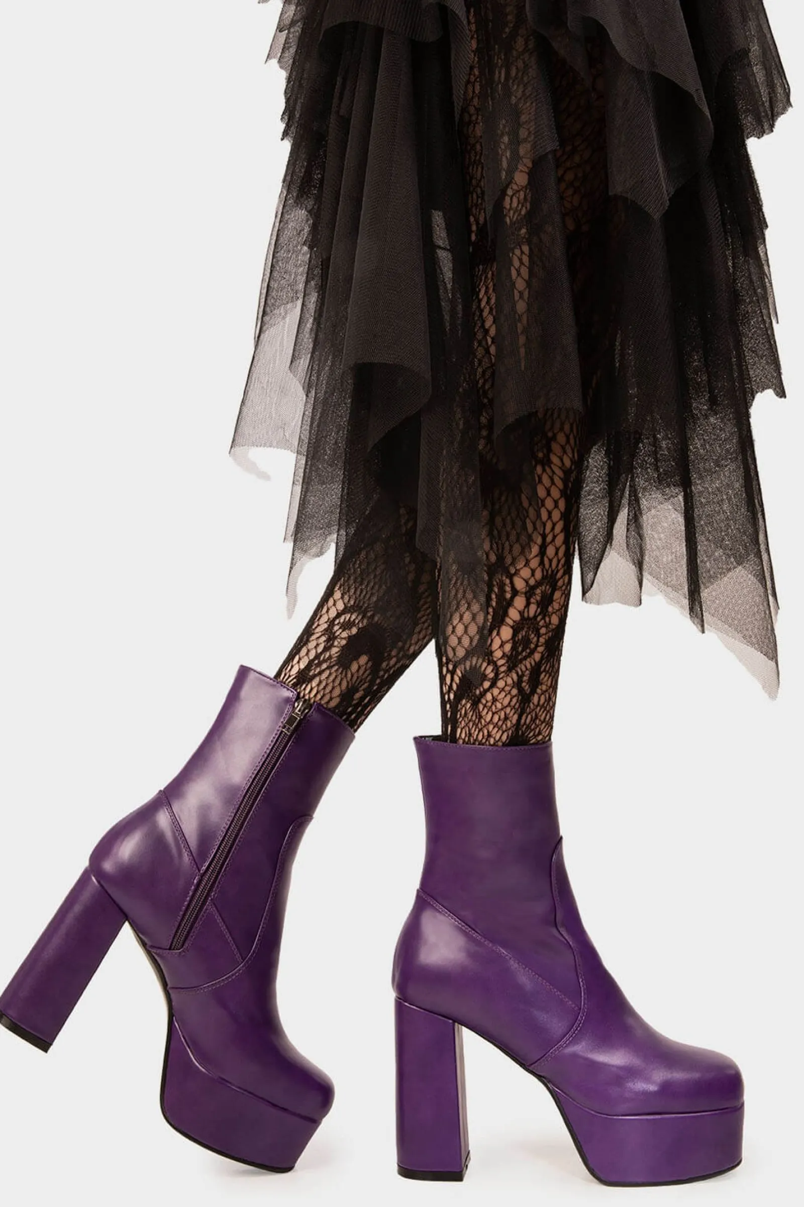 lamodawebsite Making Moves Platform Ankle Boots< Knochel
