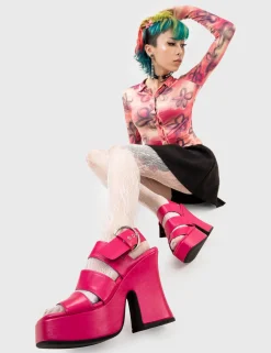 LAMODA Mentally Wired Platform Sandals< Plattform