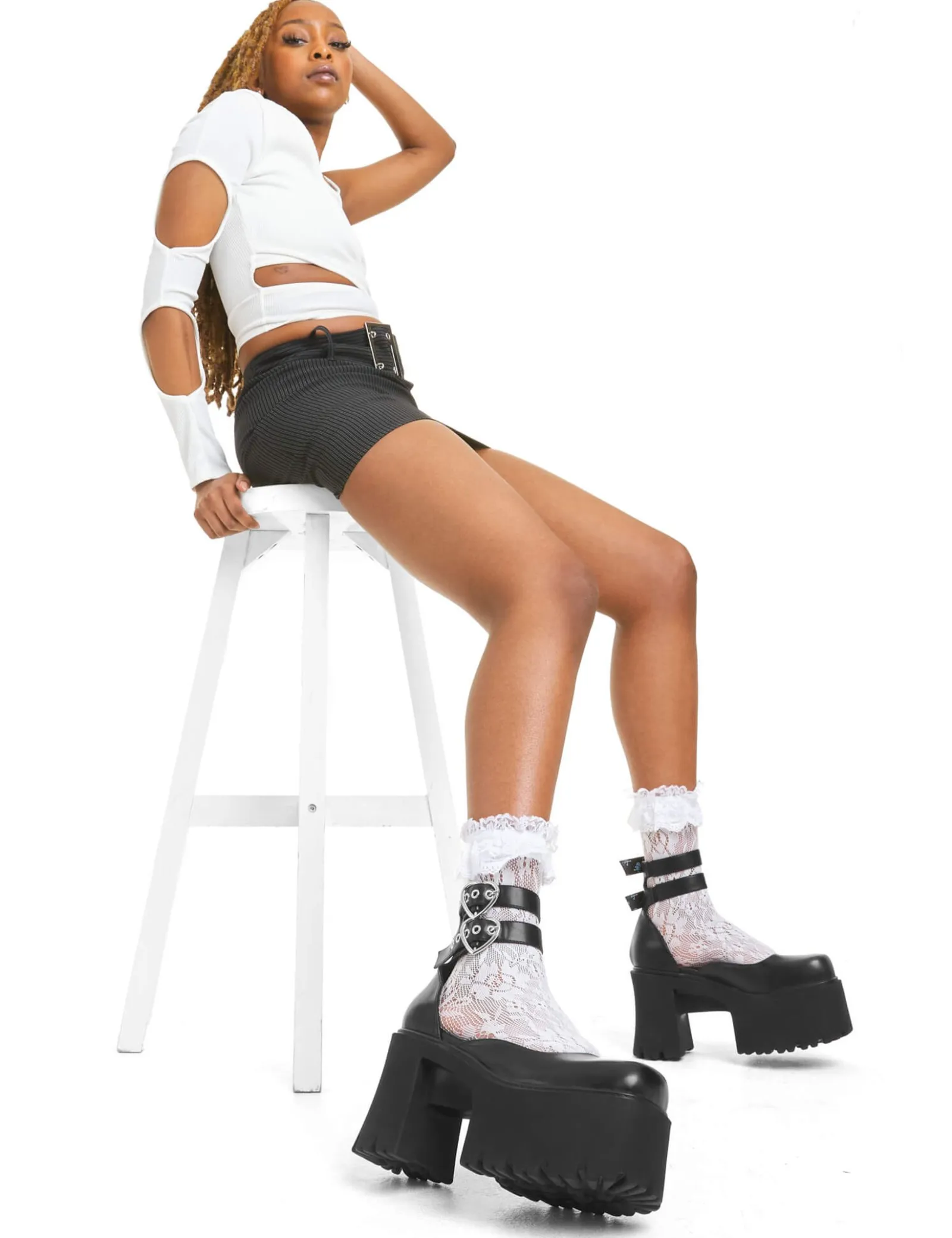 lamodawebsite Mistake Chunky Platform Shoes< Chunky