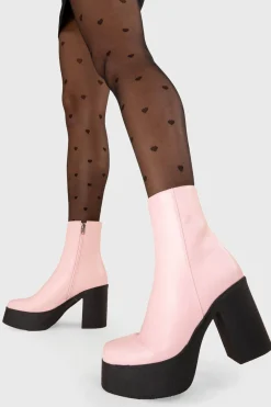 lamodawebsite My Hero Platform Ankle Boots< Knochel