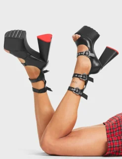 LAMODA Mystery Of Love Platform Sandals< Plattform