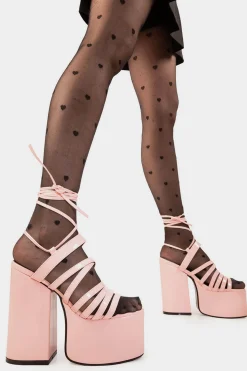 lamodawebsite Nice Try Platform Sandals< Plattform