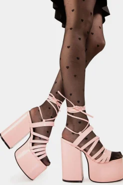 lamodawebsite Nice Try Platform Sandals< Plattform
