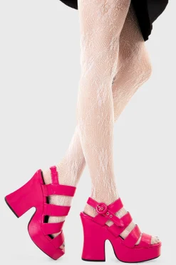 LAMODA Not A Friend Platform Sandals< Plattform