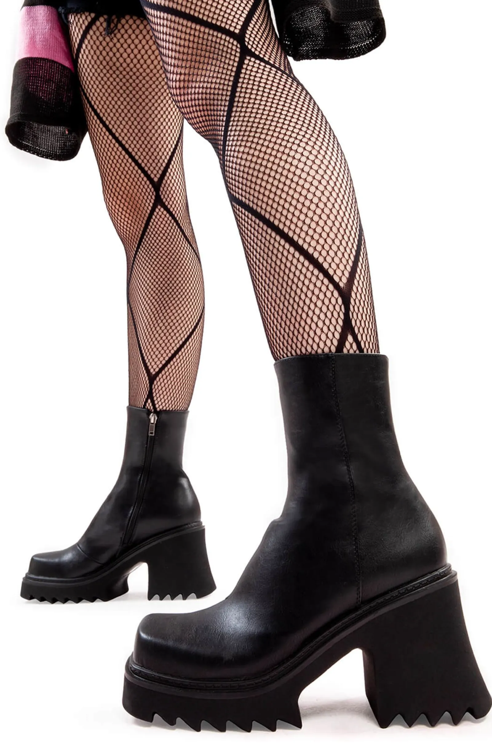 lamodawebsite Old Friend Chunky Platform Ankle Boots< Knochel
