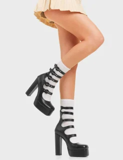 LAMODA On Hold Platform Heels< Plattform