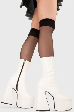 lamodawebsite Over It Platform Ankle Boots< Knochel