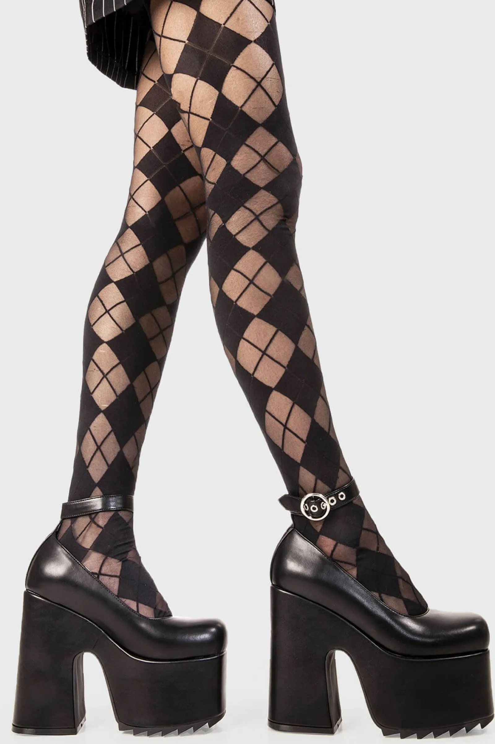 lamodawebsite Power Trip Chunky Platform Heels< Plattform