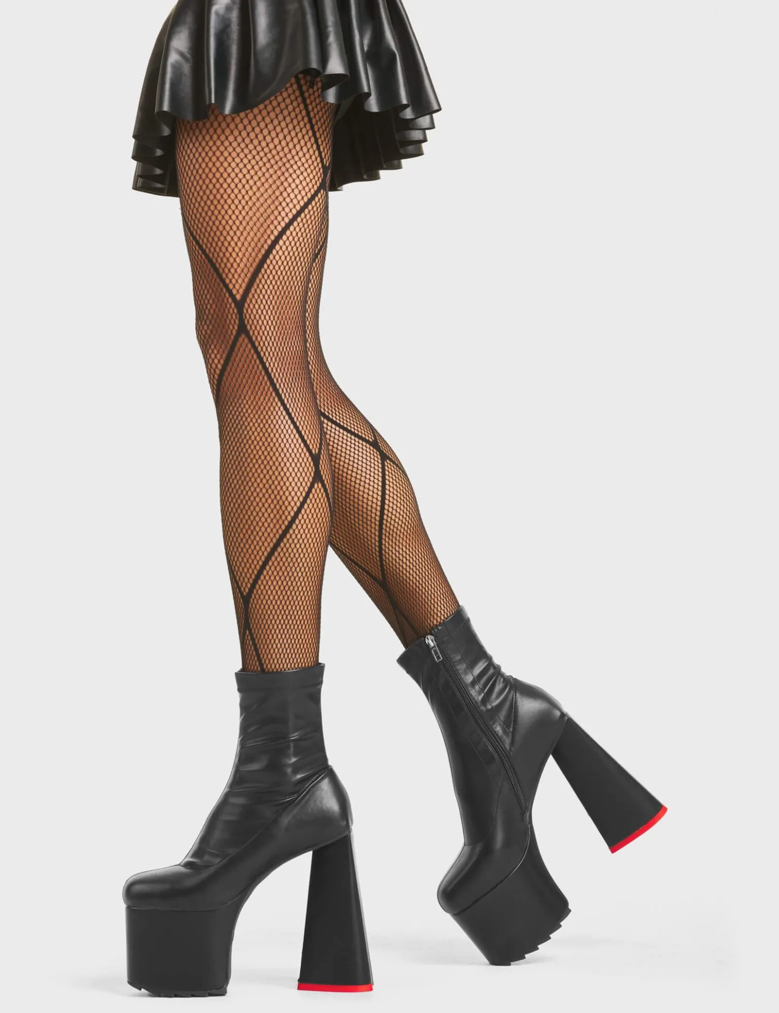 LAMODA Rom-Com Platform Ankle Boots< Knochel