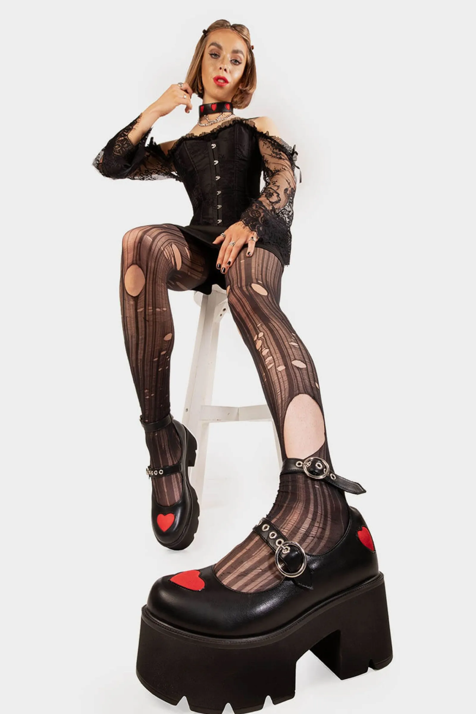 lamodawebsite Rosey Love Chunky Mary Jane Shoes< Mary Janes
