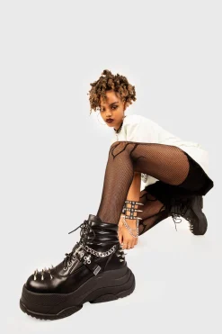 lamodawebsite Screamin' Loud Chunky Platform Sneakers< Knochel