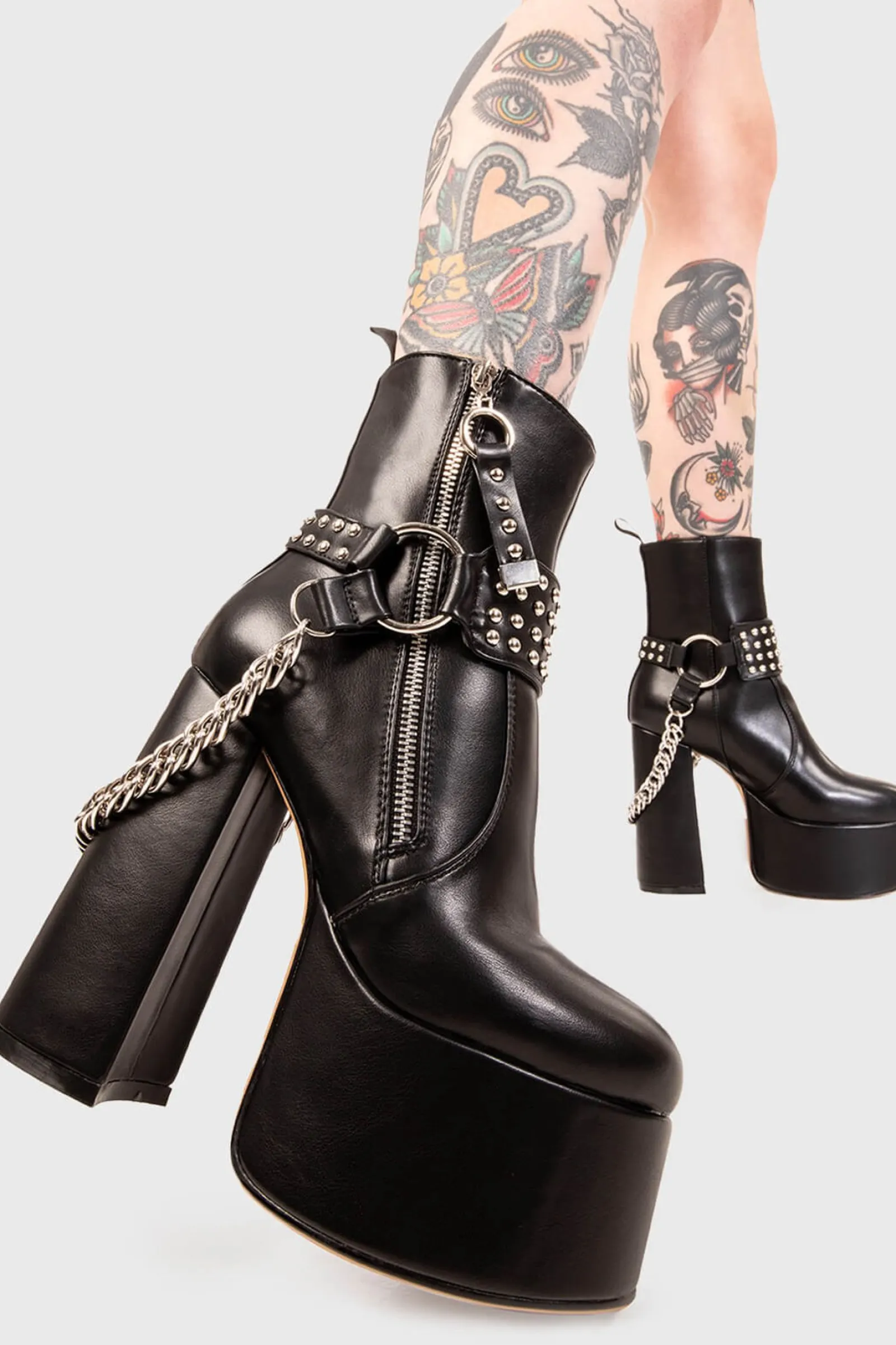 lamodawebsite So What Platform Ankle Boots< Knochel