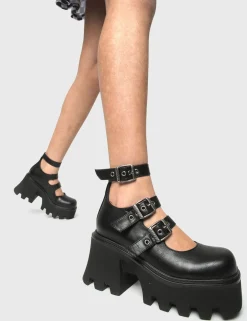 lamodawebsite Spirits Chunky Mary Jane Shoes< Mary Janes