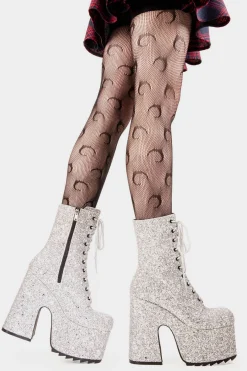 lamodawebsite Spotlight Chunky Platform Ankle Boots< Knochel