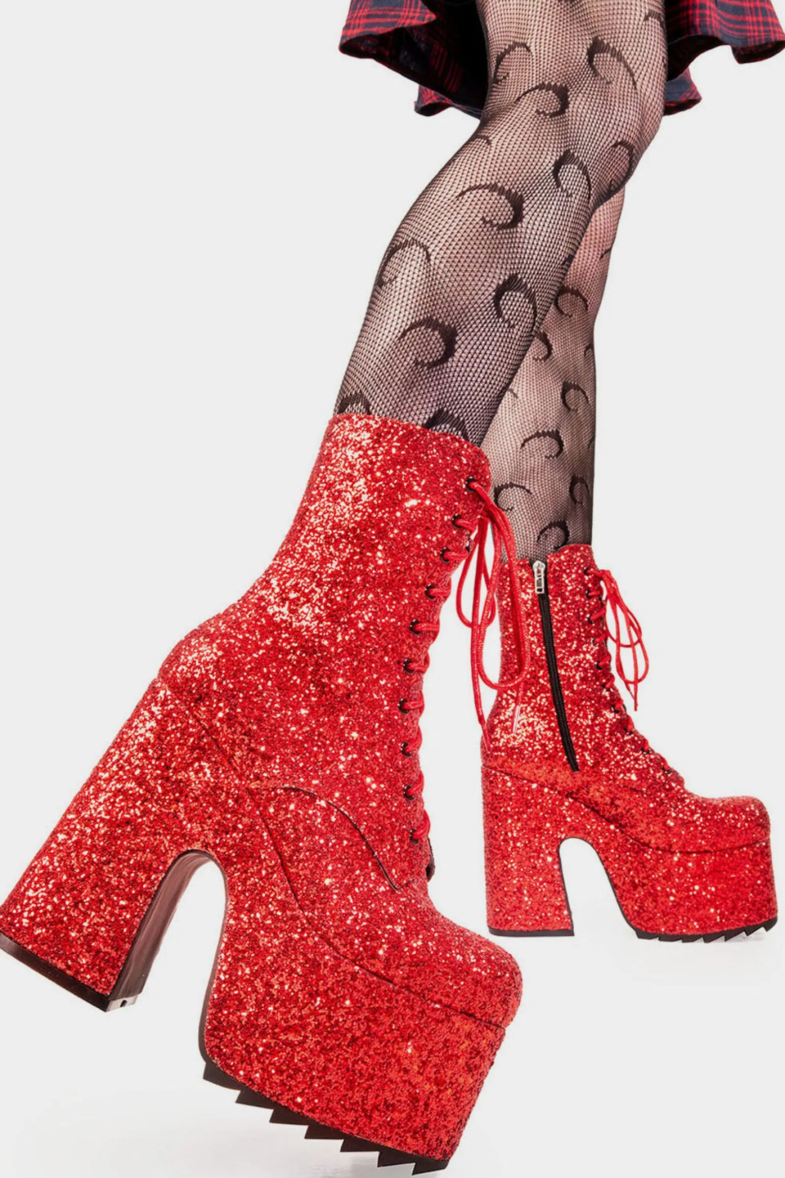 lamodawebsite Spotlight Chunky Platform Ankle Boots< Knochel