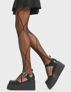 LAMODA Spring Sunshine Platform Creeper Shoes< Chunky