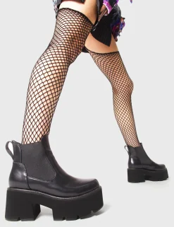 lamodawebsite Tough Love Chunky Platform Ankle Boots< Knochel