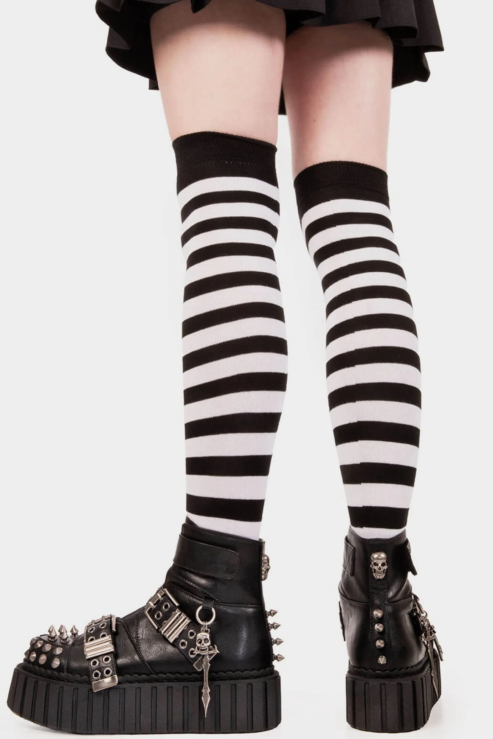 lamodawebsite Virtual Insanity Chunky Ankle Creeper Boots< Knochel