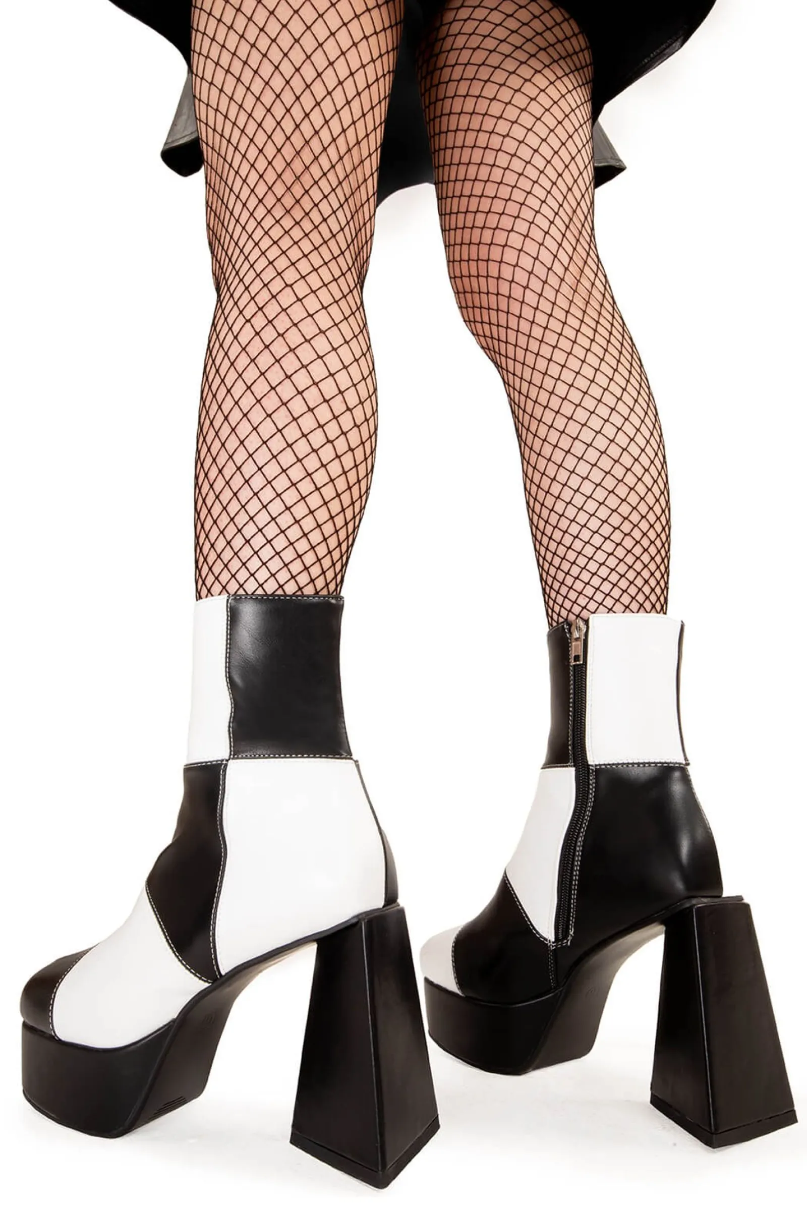 lamodawebsite Wait A Minute Platform Ankle Boots< Knochel